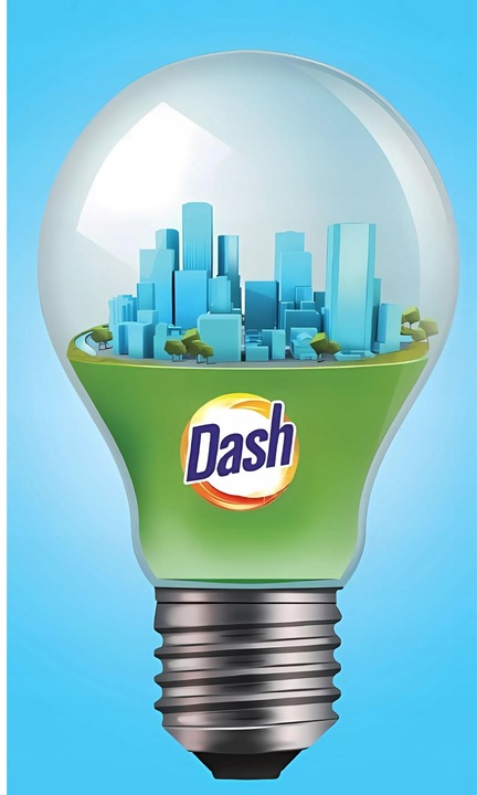 Dash Proszek Color Frische do Kolorów Niemiecki DE 6 kg 100 Prań