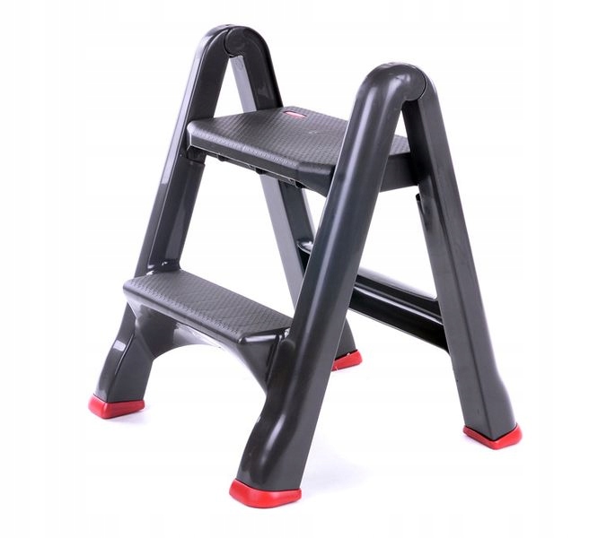 Taboret SKŁADANY Drabinka max 150kg Stołek Antypoślizgowy CURVER