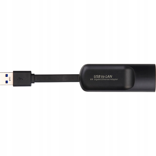 PRZEJŚCIÓWKA GIGABIT KARTA SIECIOWA ADAPTER LAN RJ45 2500M 2.5GbE USB TYP A