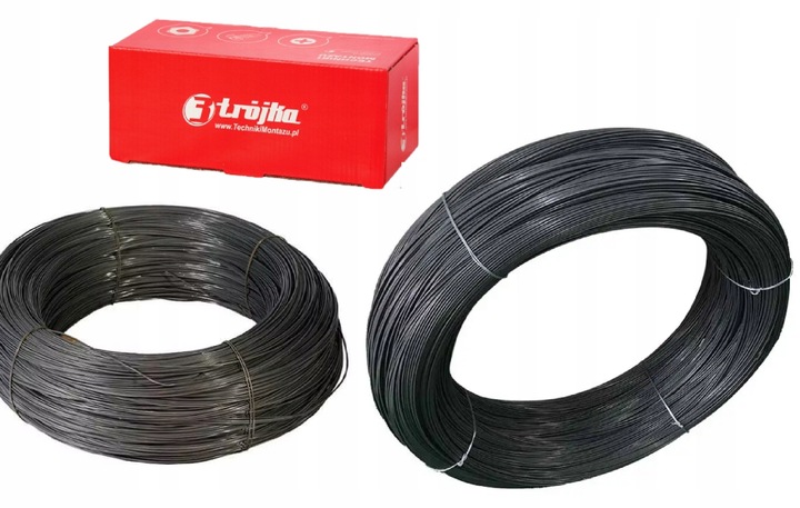 DRUT WIĄZAŁKOWY ZBROJENIA WIĄZANIA fi 1.2 550m 5kg