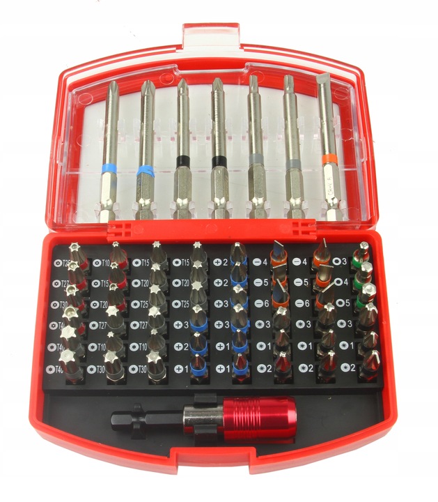 ZESTAW KOŃCÓWKI DO WKRĘTARKI BITY IMBUS TORX 56 EL