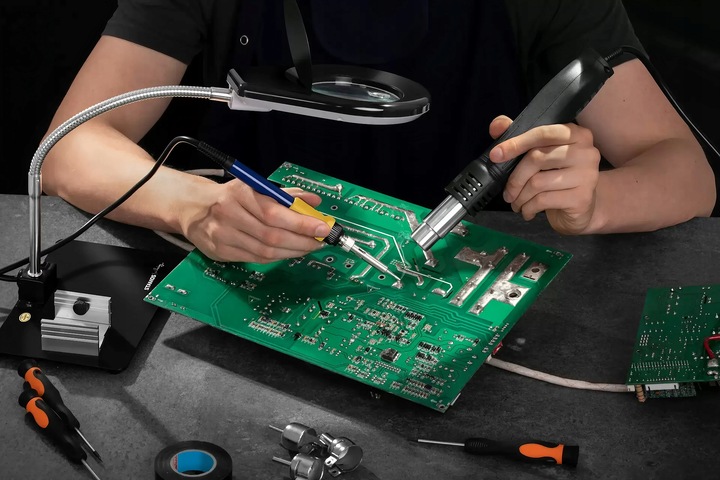 ZESTAW DO LUTOWANIA LUTOWNICZY LUTOWNICA MULTIMETR GROTY NAWIĘKSZY ZESTAW!