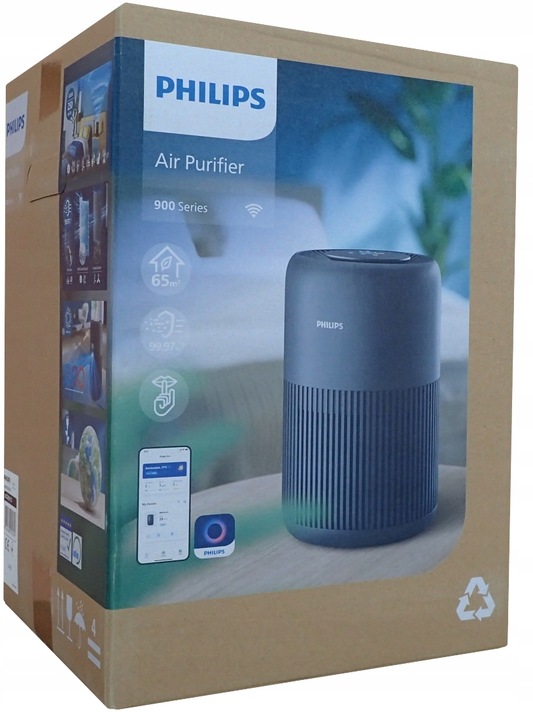 Oczyszczacz Powietrza Philips AC0951 HEPA WiFi NanoProtect do 65m²