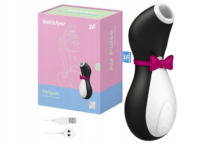 PINGWINEK SATISFYER STYMULATOR POWIETRZNY PENGUIN PRO ORYGINALNY