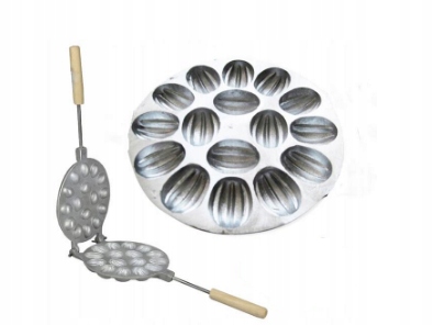 FORMA DO ORZECHÓW CIASTEK ORZESZKÓW PATELNIA