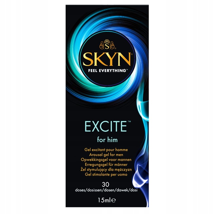 SKYN EXCITE for him żel potęgujący doznania ORGAZM dla mężczyzn 15 ml