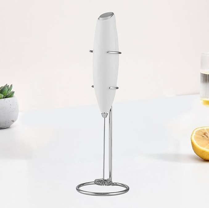 SPIENIACZ DO MLEKA KAWY ELEKTRYCZNY BEZPRZEWODOWY RĘCZNY UBIJAK