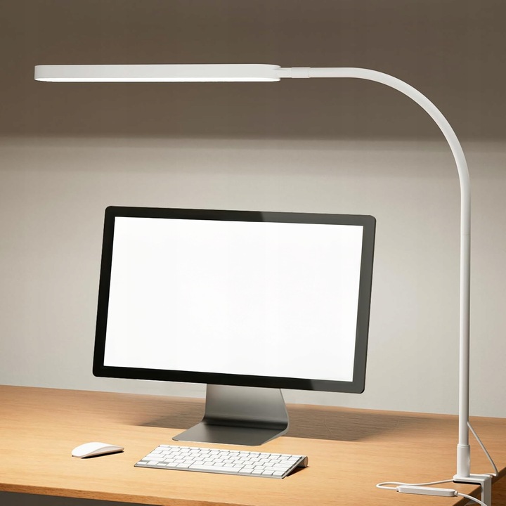 Lampka Na Biurko Biurkowa LED Do Czytania Regulowana Włącznik 10W 3