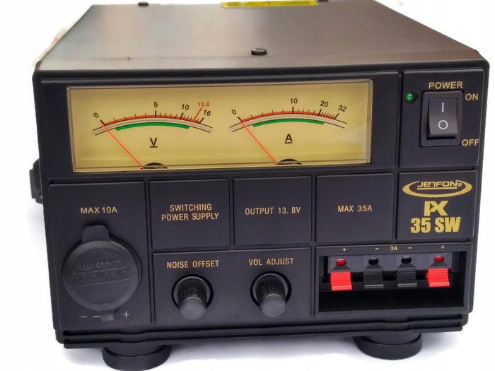 JETFON PC-35-SW ZASILACZ 9-15V 35A CB KF VHF UHF