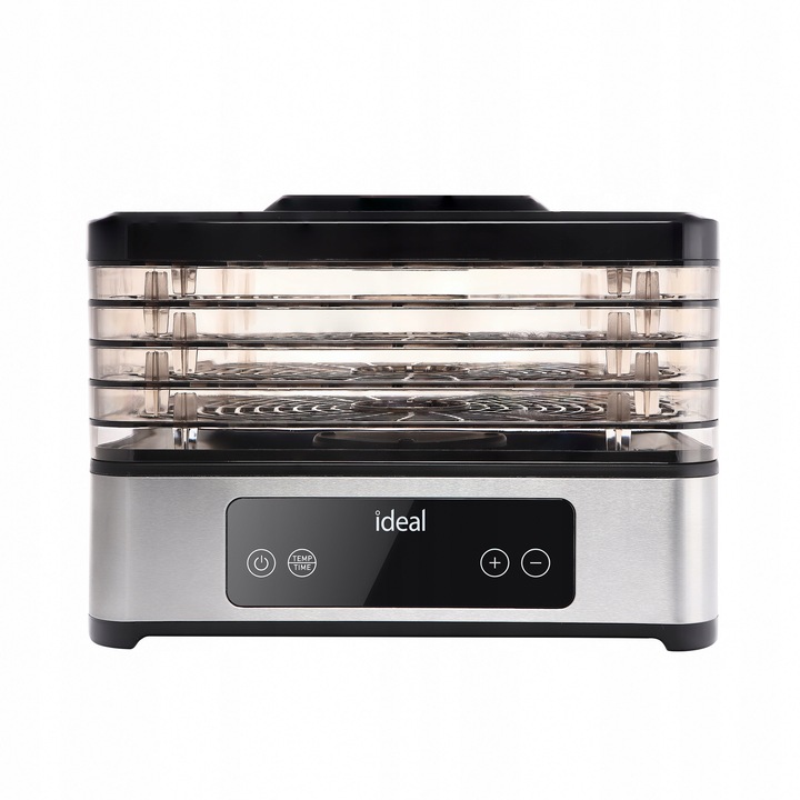 DUŻA Suszarka do Grzybów Owoców Warzyw IDEAL INOX +Termoobieg 400W