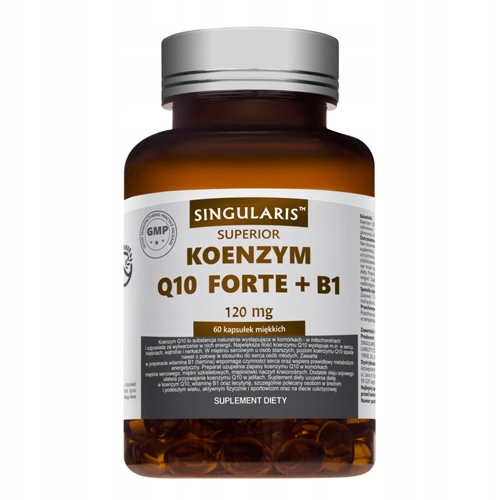 KOENZYM Q10 FORTE+B1 120mg Singularis 60kaps