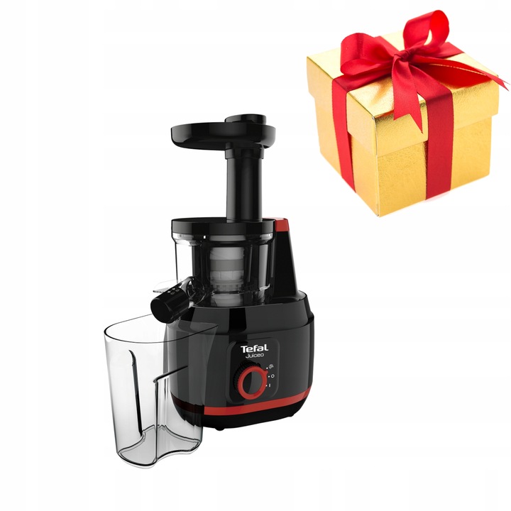 Wyciskarka wolnoobrotowa do owoców warzyw TEFAL cicha kompaktowa