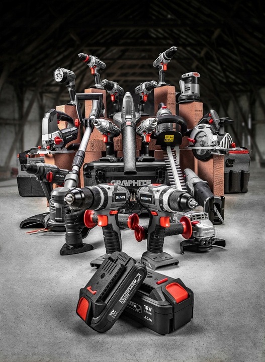 GRAPHITE ŁADOWARKA PODWÓJNA DO AKUMULATORÓW BATERII ENEGRY+ GRAPHITE