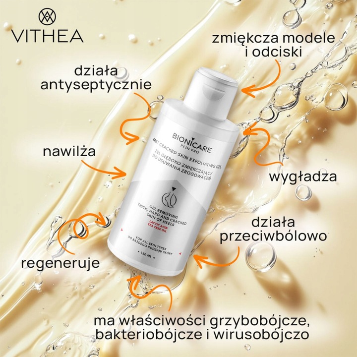 ŻEL GŁĘBOKO ZMIĘKCZAJĄCY DO USUWANIA ZROGOWACEŃ 150ml BIONICARE