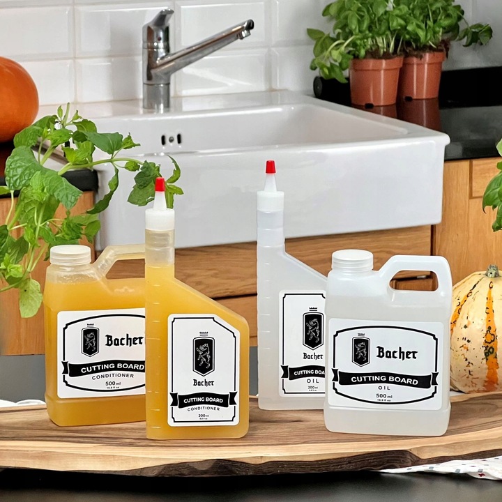 Olej do drewna, desek do krojenia, blatów kuchennych BACHER 200ml