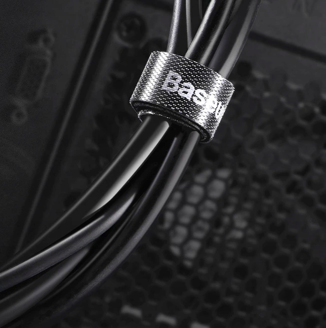 TAŚMA RZEPOWA DO KABLI BASEUS ORGANIZER KABLI MOCNY ZESTAW 3 SZTUK X 1M