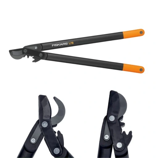FISKARS L78 Sekator dwuręczny nożycowy do cięcia GRUBYCH gałęzi 50mm