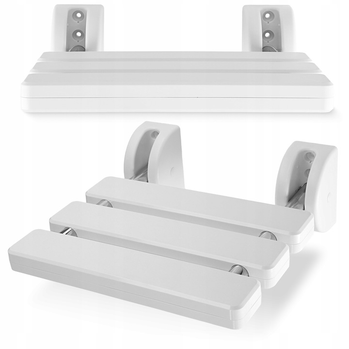 SIEDZISKO KRZESEŁKO SKŁADANE DO WANNY PRYSZNICOWE ŚCIENNE DLA SENIORA