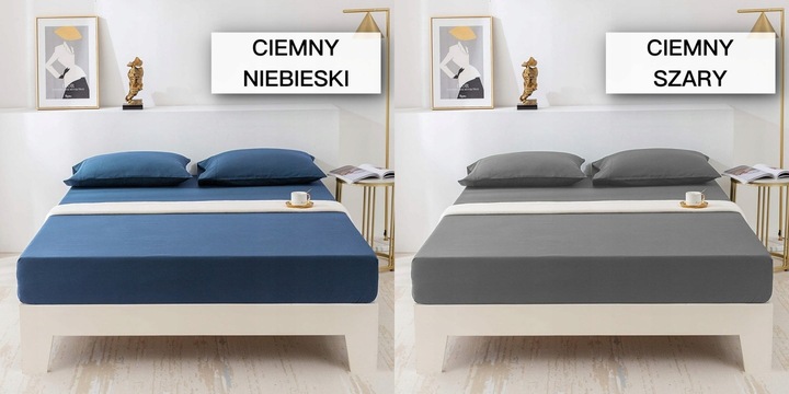 PRZEŚCIERADŁO BAWEŁNIANE Z GUMKĄ 120x200 PREMIUM RÓŻNE KOLORY SUPER JAKOŚĆ