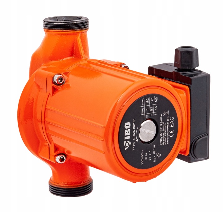 POMPA OBIEGOWA 25-80 180 CYRKULACYJNA DO PIECA CO