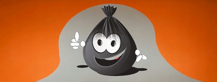 Worki do segregacji śmieci 240L – plastik, papier, szkło – 30 szt.