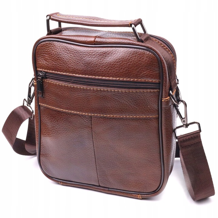 Znakomita męska torba skórzana