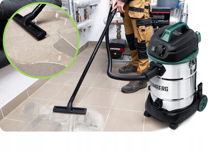 ODKURZACZ PRZEMYSŁOWY BEZWORKOWY MOCNY UNIWERSALNY NA MOKRO SUCHO