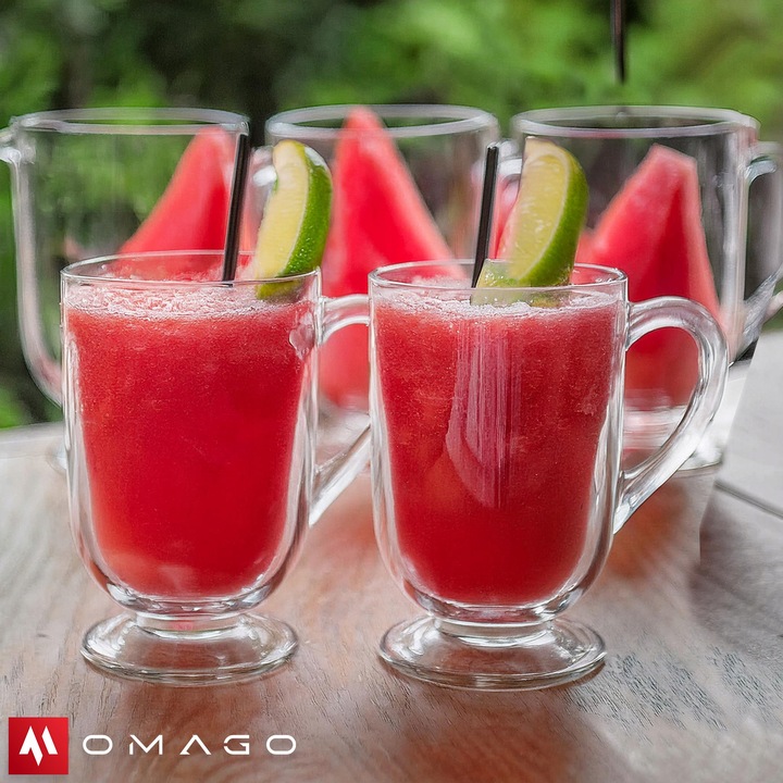 6x SZKLANKI DO KAWY LATTE HERBATY 300ml SZKLANKA KOMPLET Z UCHEM