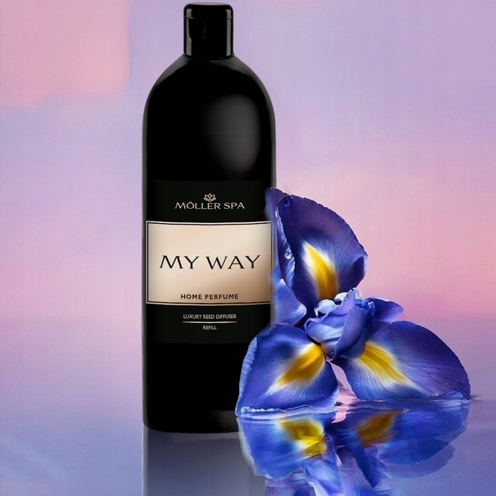 UZUPEŁNIACZ ZAPACH PERFUM MY WAY DO DOMU PATYCZKI ZAPAS DO DYFUZORÓW 750ML