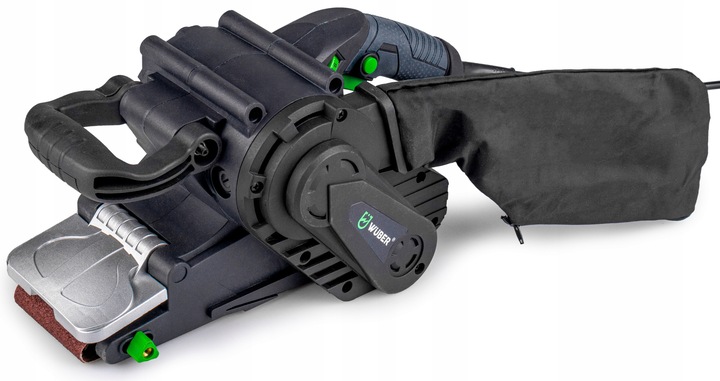 SZLIFIERKA TAŚMOWA WIELOFUNKCYJNA MOCNA DO DREWNA Z REGULACJĄ 1900W