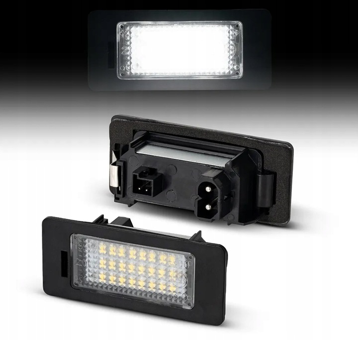 PODŚWIETLENIE TABLICY REJESTRACYJNEJ LED BMW E90 E91 E60 E61 X5 X6 E39