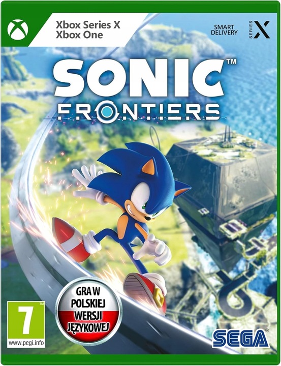 SONIC FRONTIERS - PL - Xbox ONE / SERIES X - Płyta Blu-ray