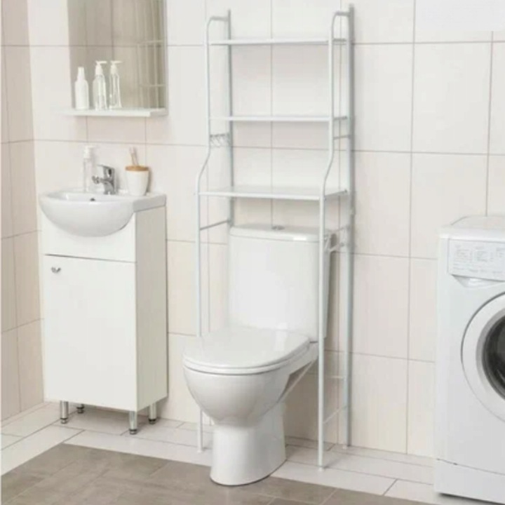 Półka nad toaletę pralkę wc stojak do łazienki szafka łazienkowa