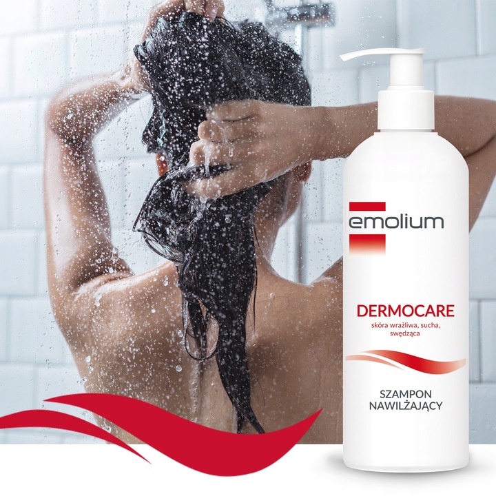 EMOLIUM DERMOCARE Szampon Nawilżający 400 ML