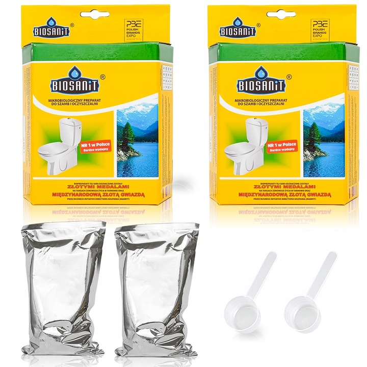 Bakterie do SZAMBA EKO OCZYSZCZALNI Bakterie BIOSANIT Preparat
