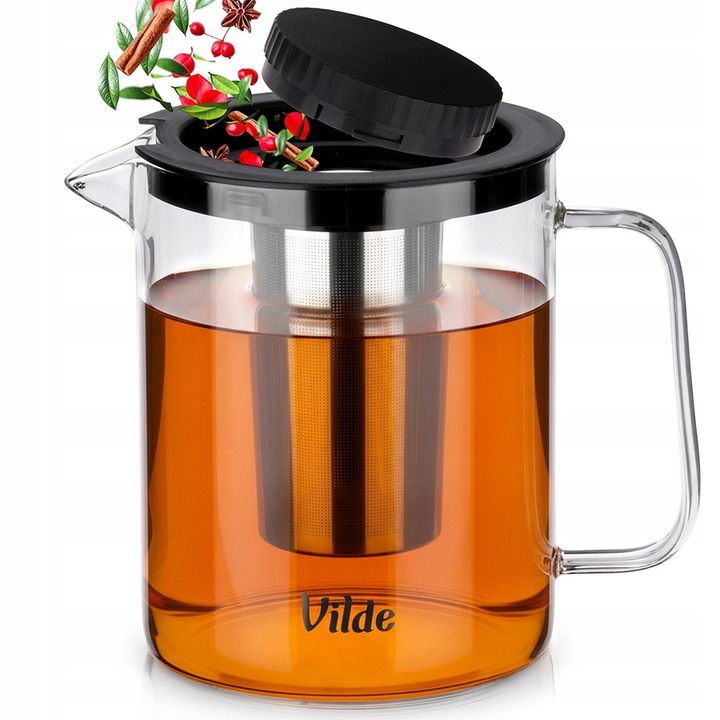 Zaparzacz DZBANEK Z ZAPARZACZEM sitkiem imbryk parzenia herbaty ziół 1,5L