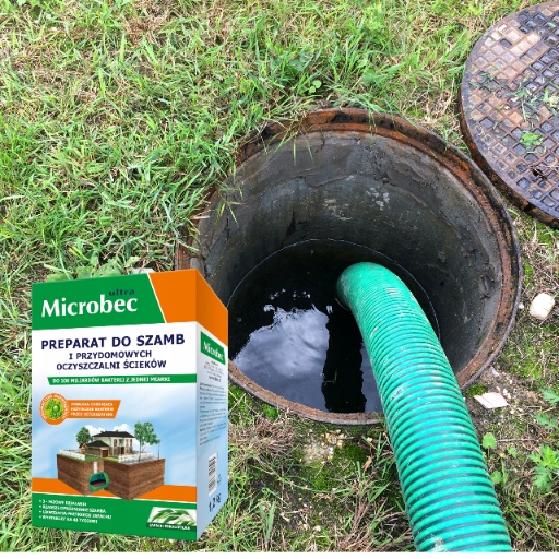 MICROBEC ULTRA PREPARAT BAKTERIE DO SZAMBA OCZYSZCZALNI EUKALIPTUS 1,2