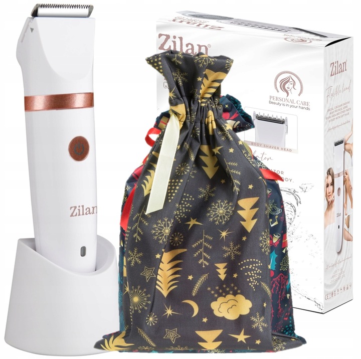 GOLARKA DAMSKA DEPILATOR DO CIAŁA BIKINI NÓG PACH WODOODPORNA USB 3W1