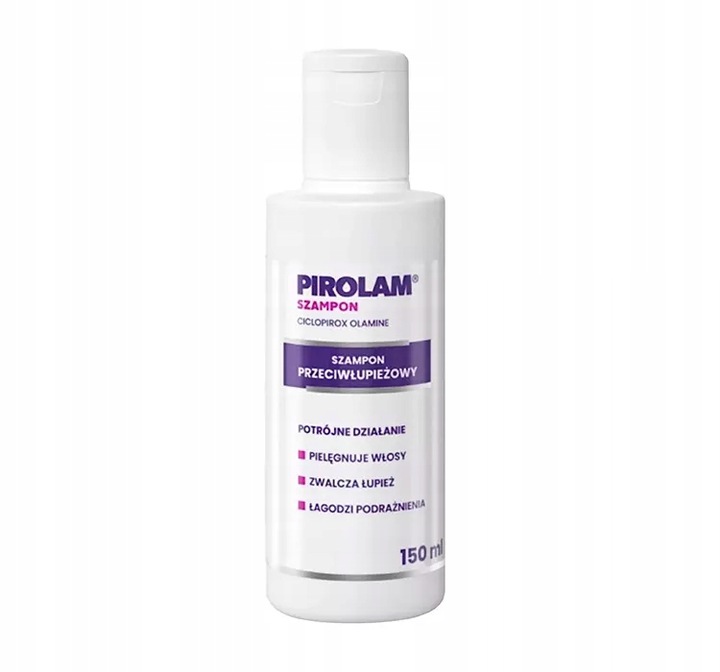 PIROLAM SZAMPON PRZECIWŁUPIEŻOWY 150ML POLPHARMA