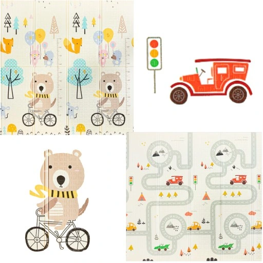 PIANKOWA MATA EDUKACYJNA SKŁADANA XPE 200x180 cm