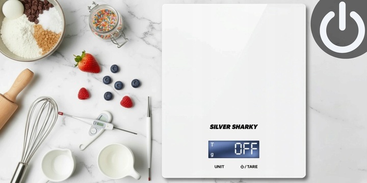 WAGA KUCHENNA ELEKTRONICZNA PRECYZYJNA 1G/5000G Z WYŚWIETLACZEM