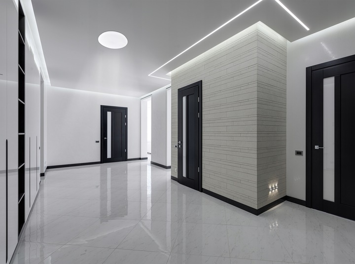 Plafon LED 12W oprawa LAMPA panel CZUJNIK RUCHU MIKRO