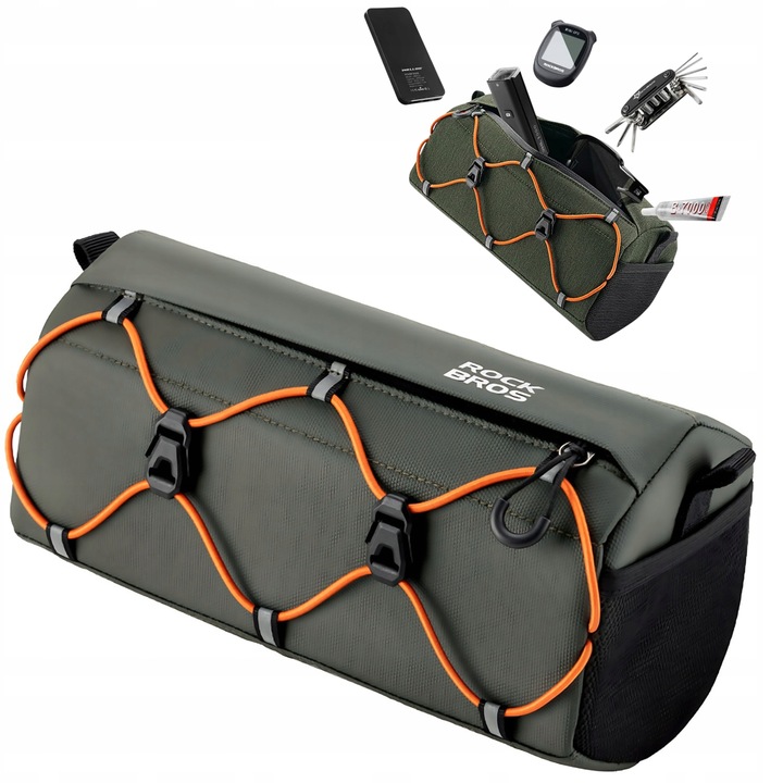 Rockbros Torba Rowerowa Sakwa Saszetka Na Kierownice Przednia Odblaskowa