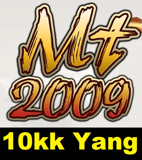 Metin2009 YANG 10KK 10.000.000 YANG YANGI YANGÓW SERWER MT2009 WALUTA YANG