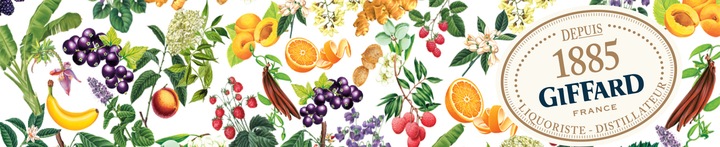 Syrop Giffard Karmel 1L barmański do drinków kawy