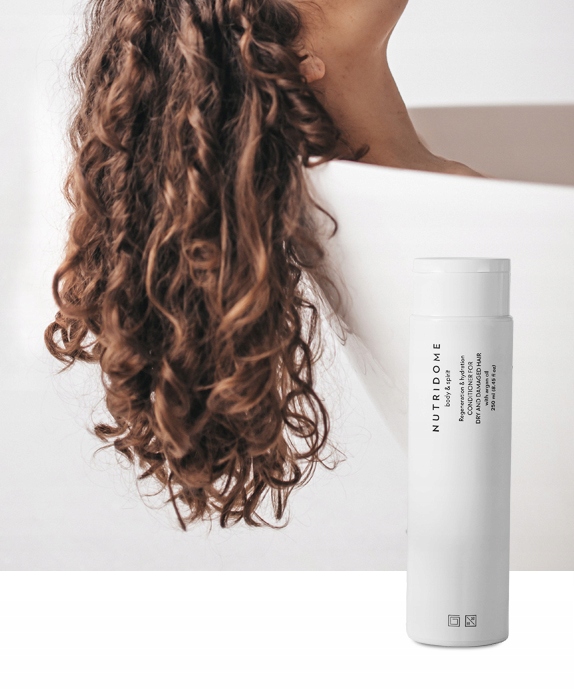 NUTRIDOME Odżywka do WŁOSÓW SUCHYCH i zniszczonych NAWILŻENIE i regeneracja