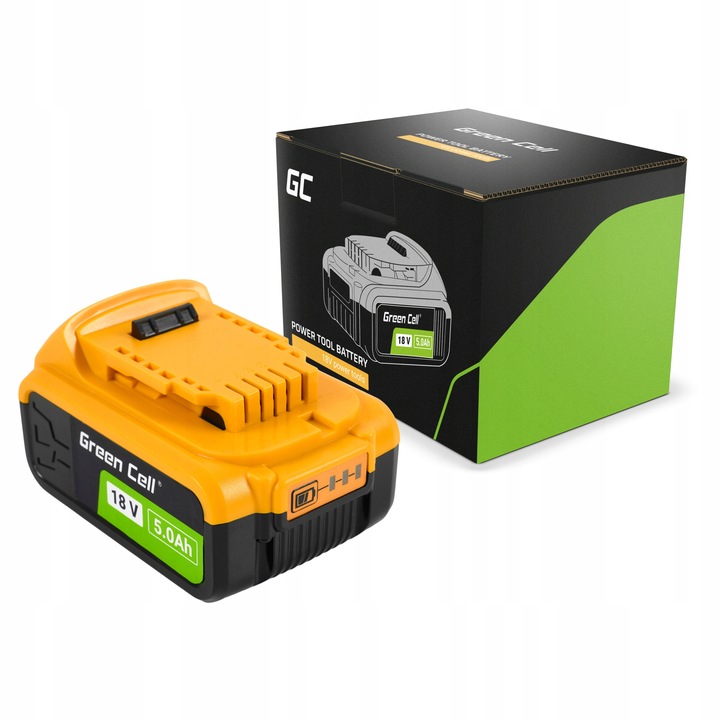 Green Cell Bateria Li-Ion do DeWalt XR 18V System Akumulator DCB184 5Ah