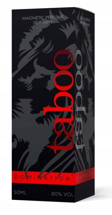 PERFUMY Z FEROMONAMI DLA MĘŻCZYZN TABOO DOMINATION