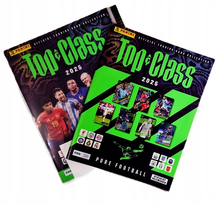 ALBUM PANINI TOP CLASS 2025 NOWOŚĆ + PRZEWODNIK PL