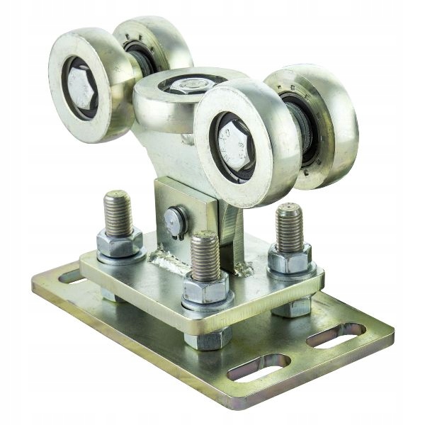 FULL ZESTAW wózek wózki rolki do bramy przesuwnej 70x70 MADE IN POLAND